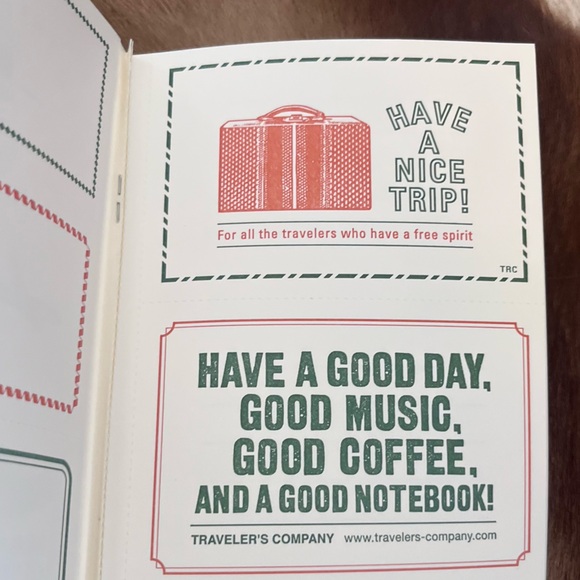 Traveler’s Notebook B-Sides & Rarities collection Message Card refill - Picture 13 of 17